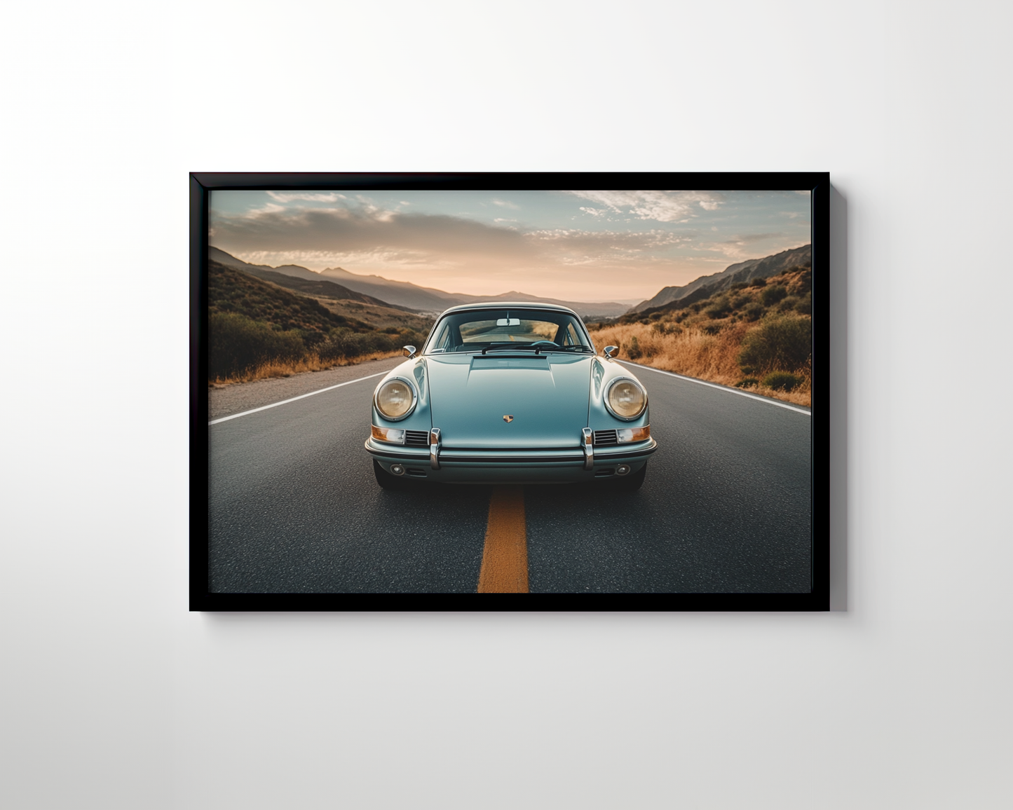 PORSCHE CAR WALL ART