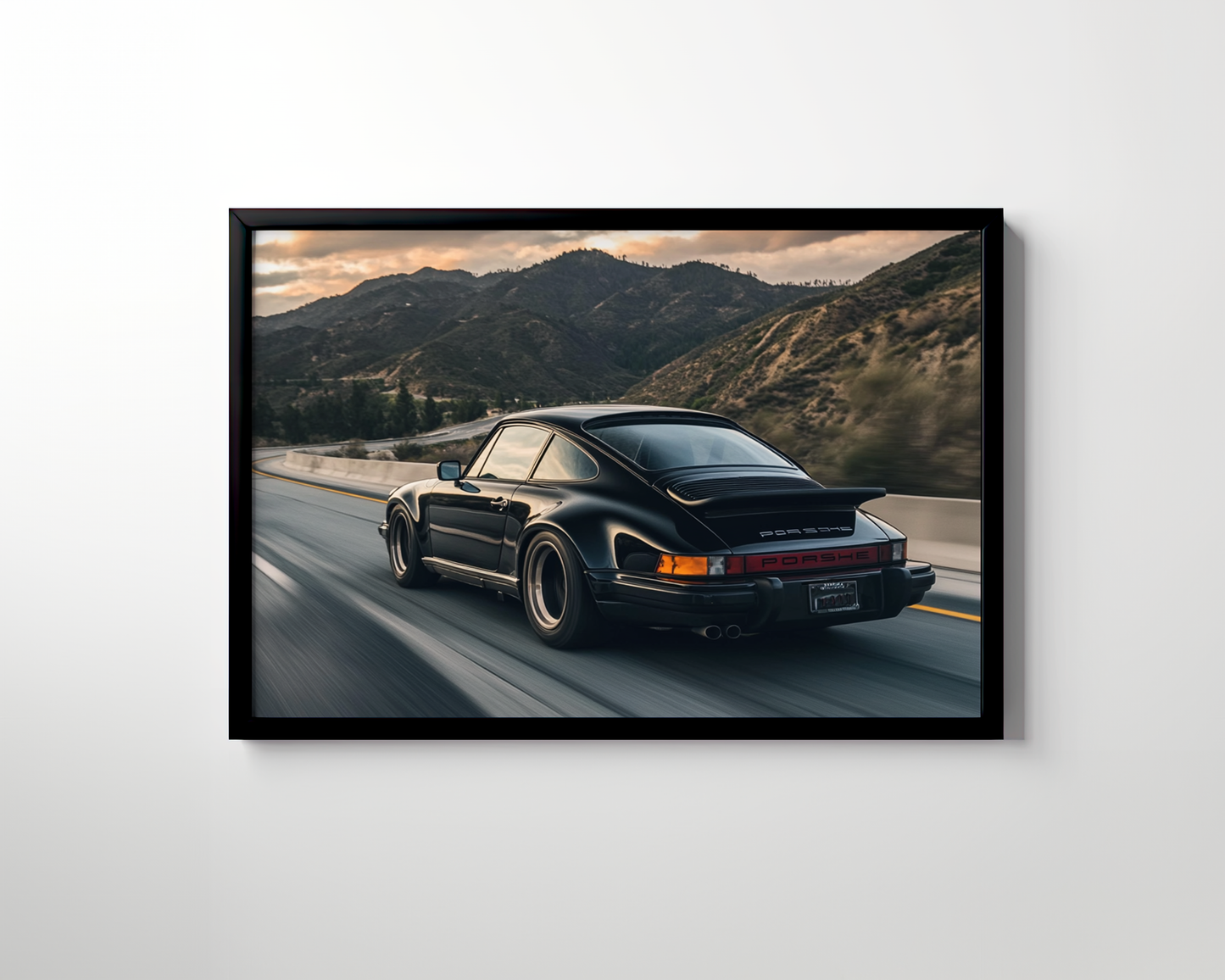 PORSCHE CAR WALL ART