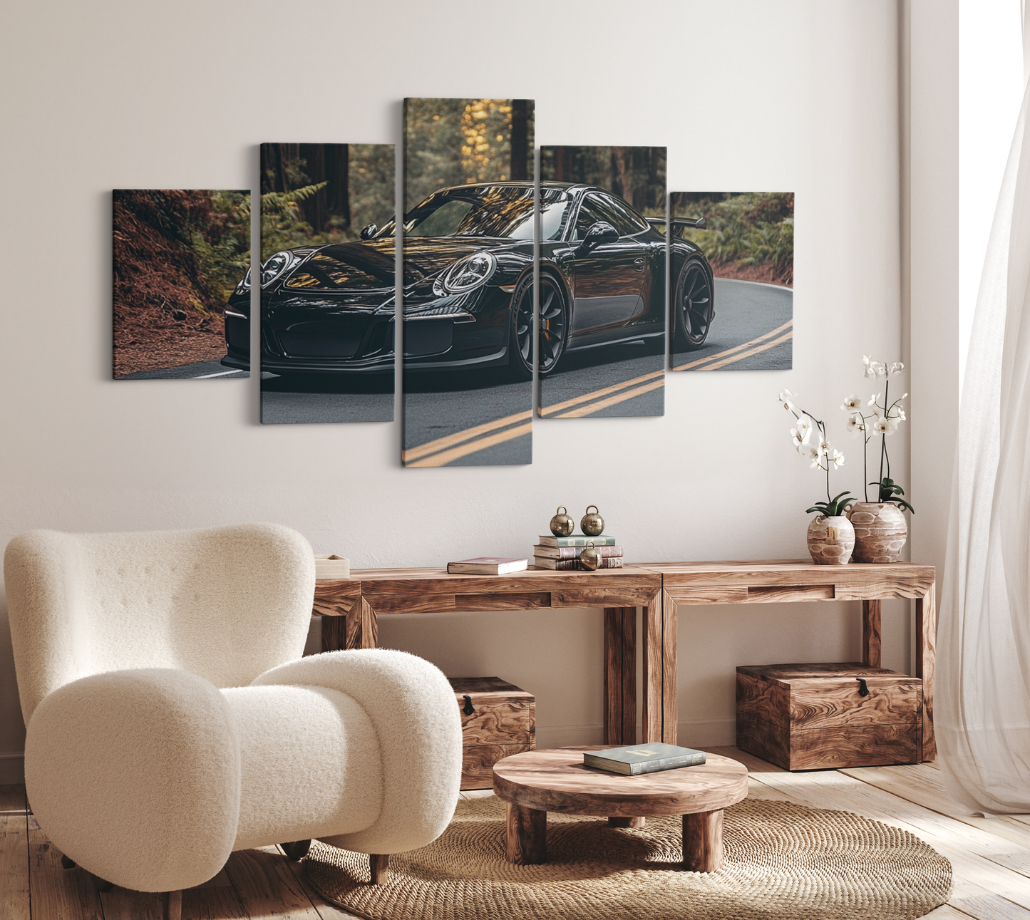 PORSCHE CAR WALL ART