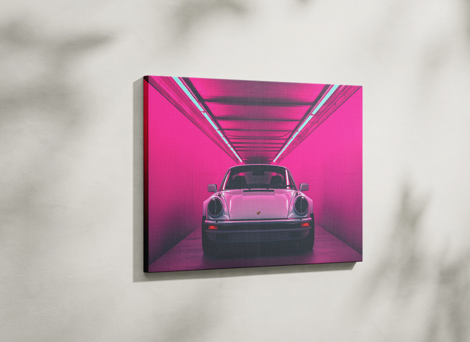 PORSCHE CAR WALL ART