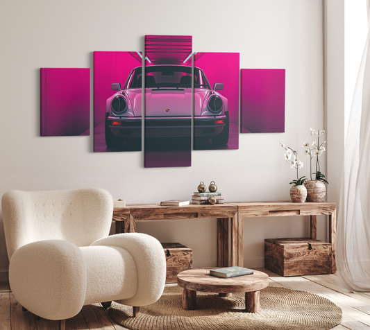 PORSCHE CAR WALL ART