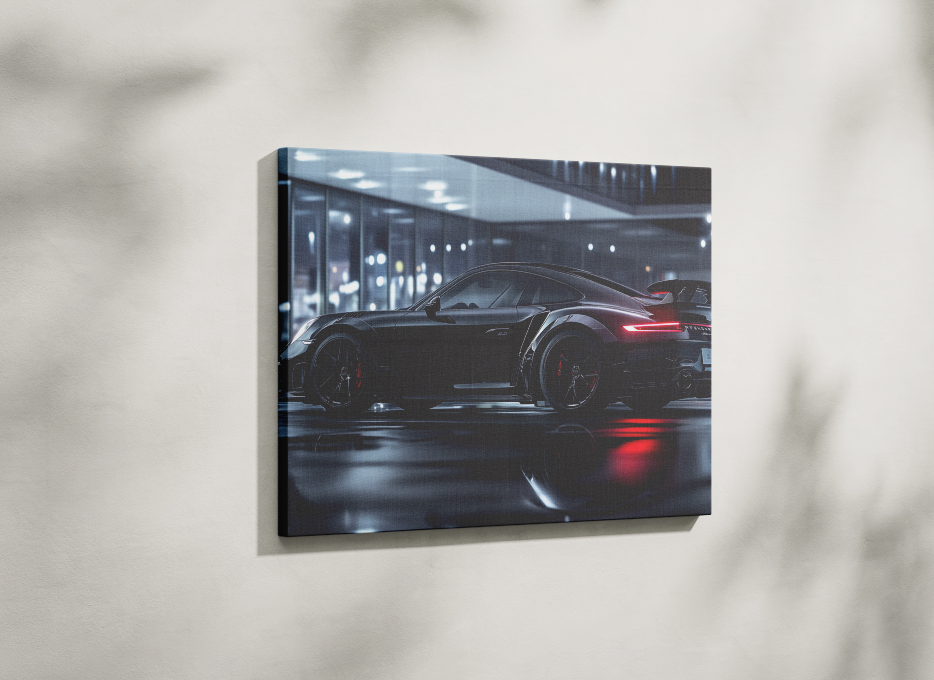 PORSCHE CAR WALL ART