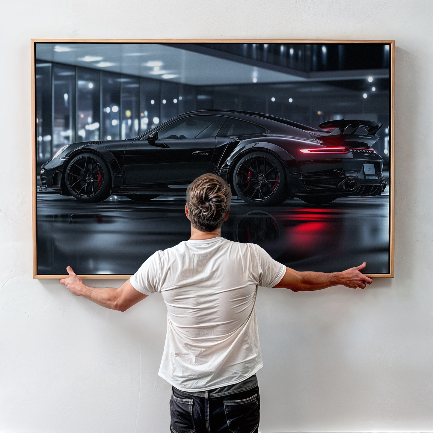 PORSCHE CAR WALL ART