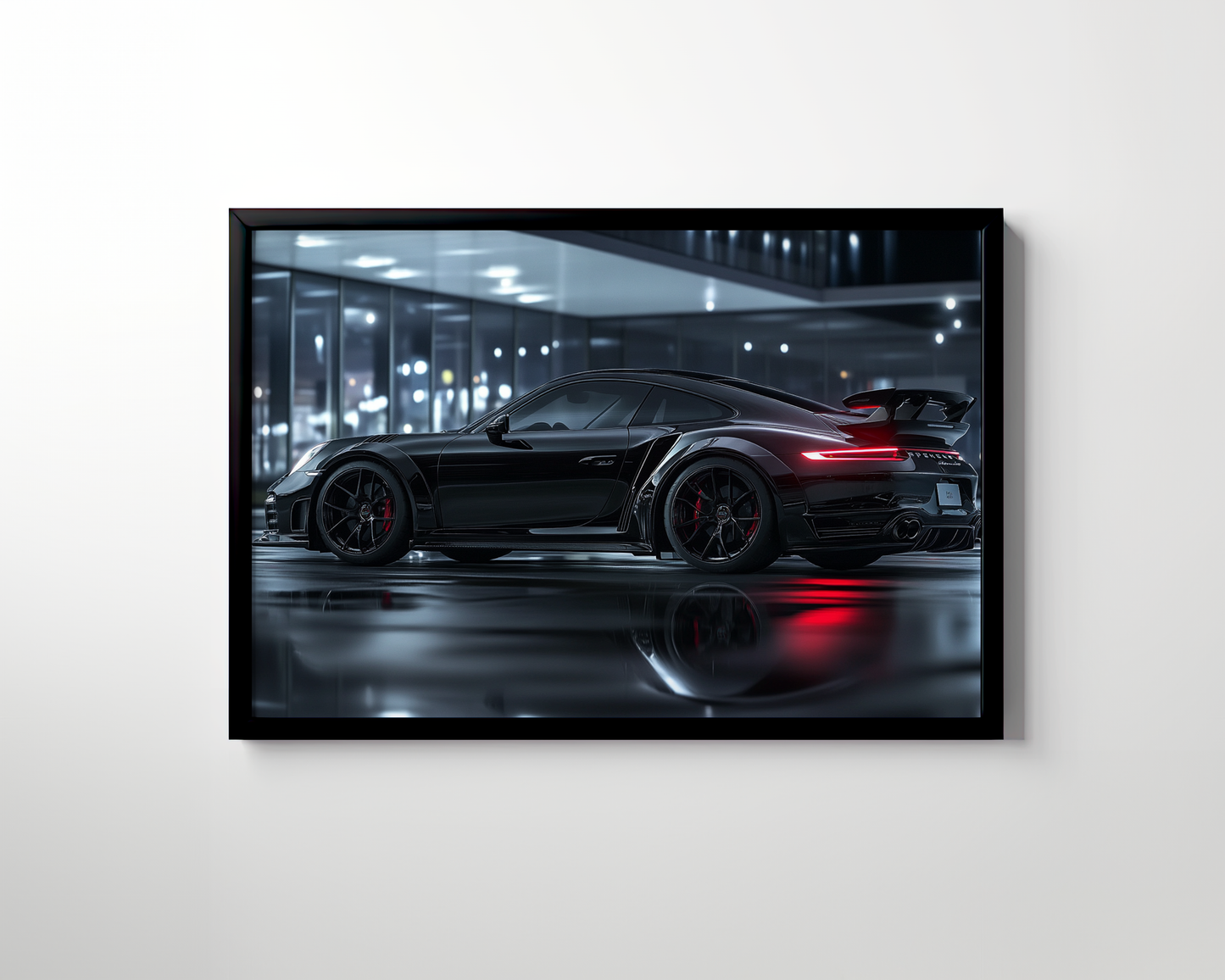 PORSCHE CAR WALL ART