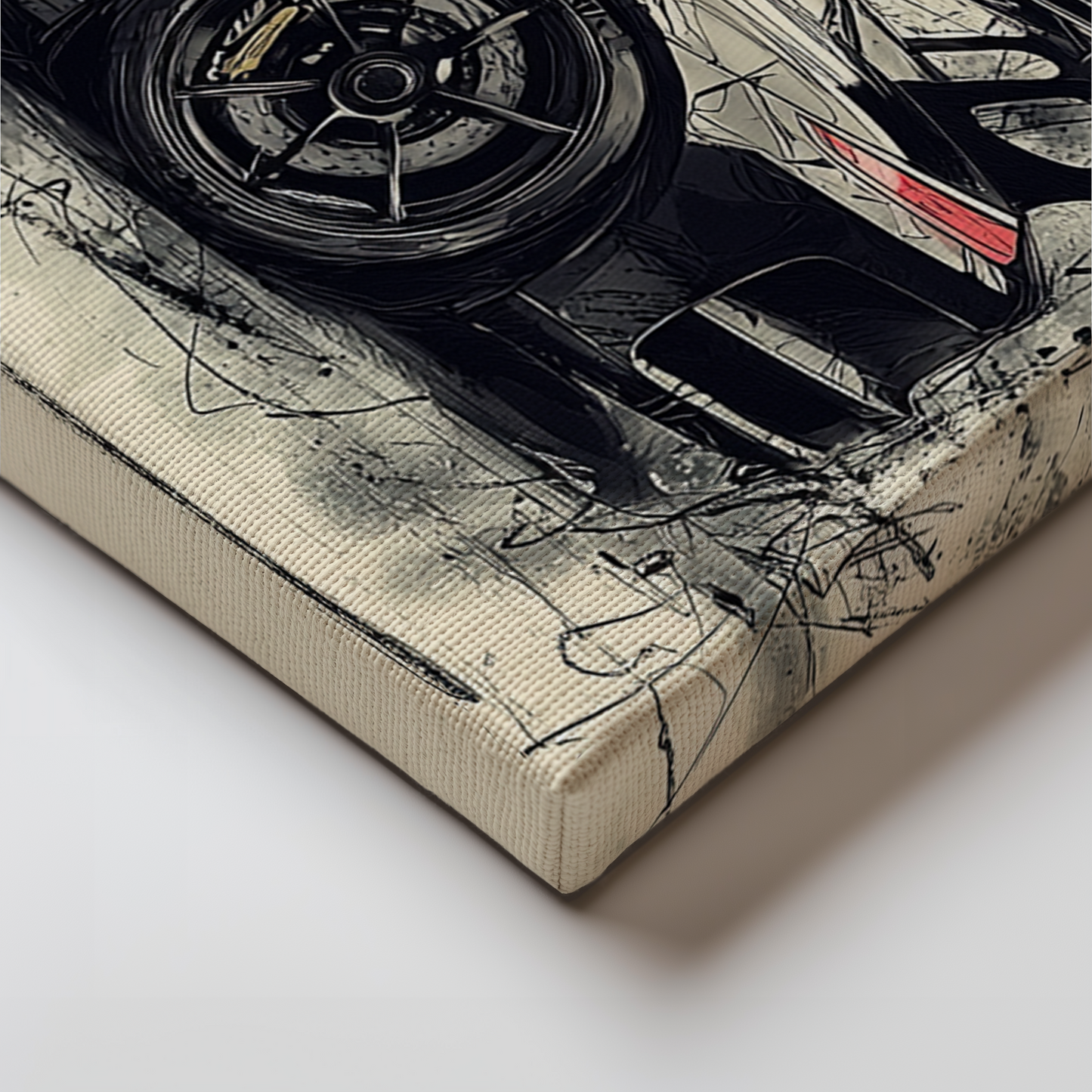 PORSCHE CAR WALL ART