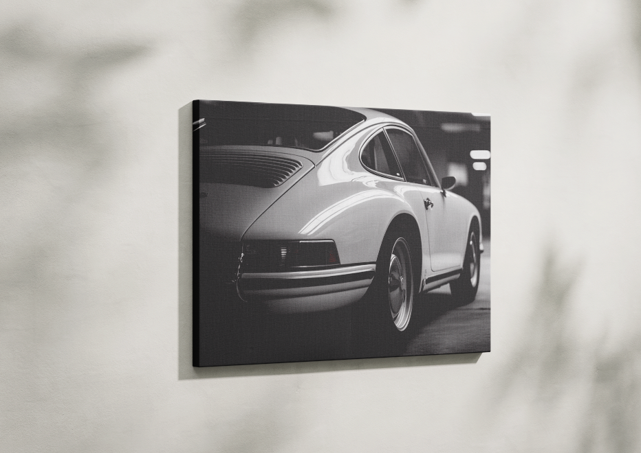 PORSCHE CAR WALL ART