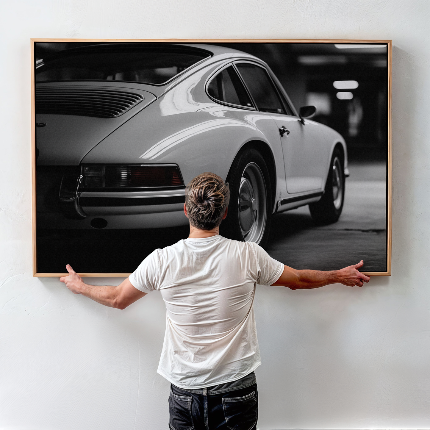 PORSCHE CAR WALL ART