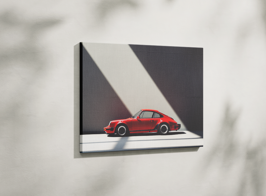 PORSCHE CAR WALL ART