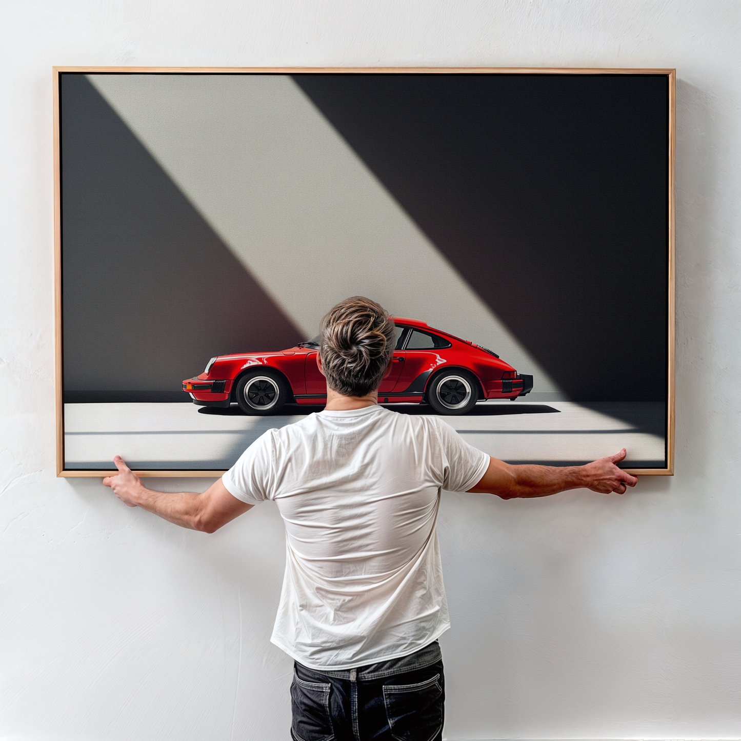 PORSCHE CAR WALL ART