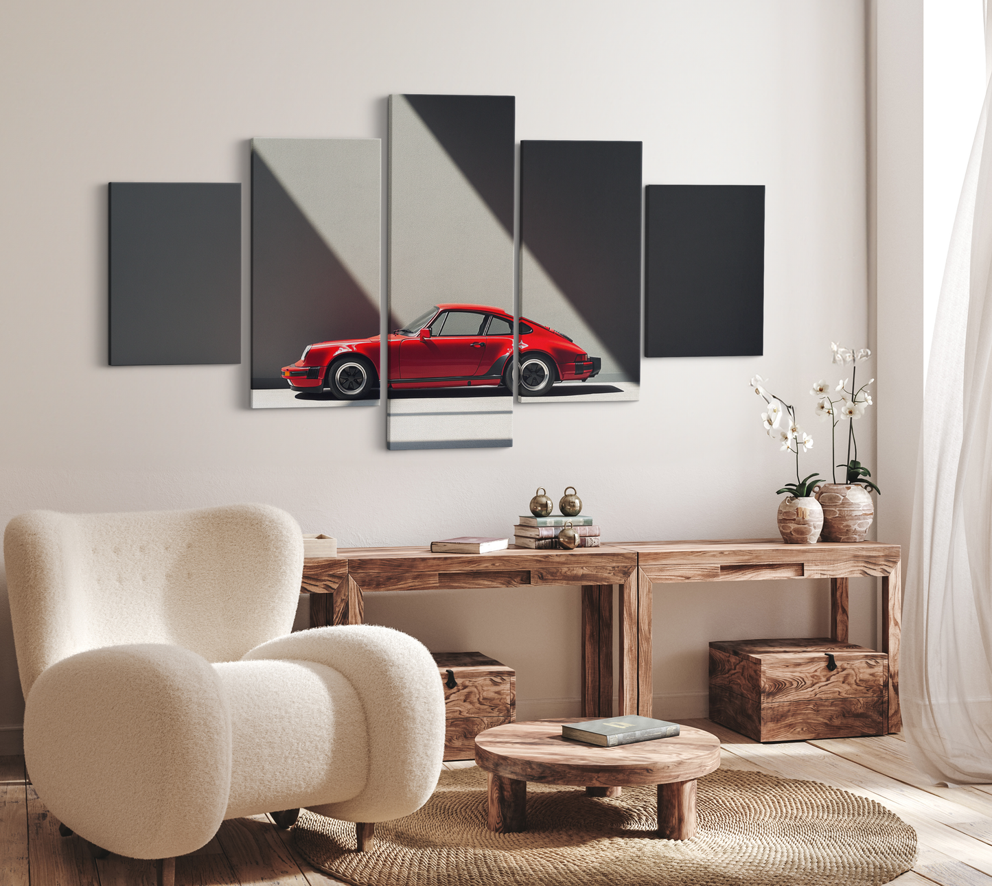 PORSCHE CAR WALL ART