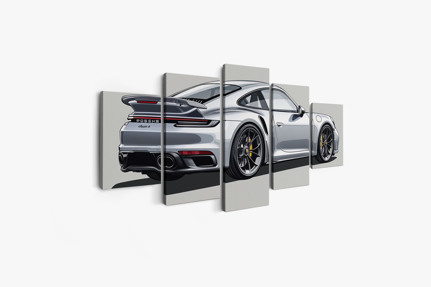 PORSCHE CAR WALL ART