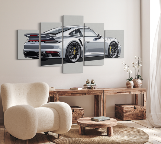 PORSCHE CAR WALL ART