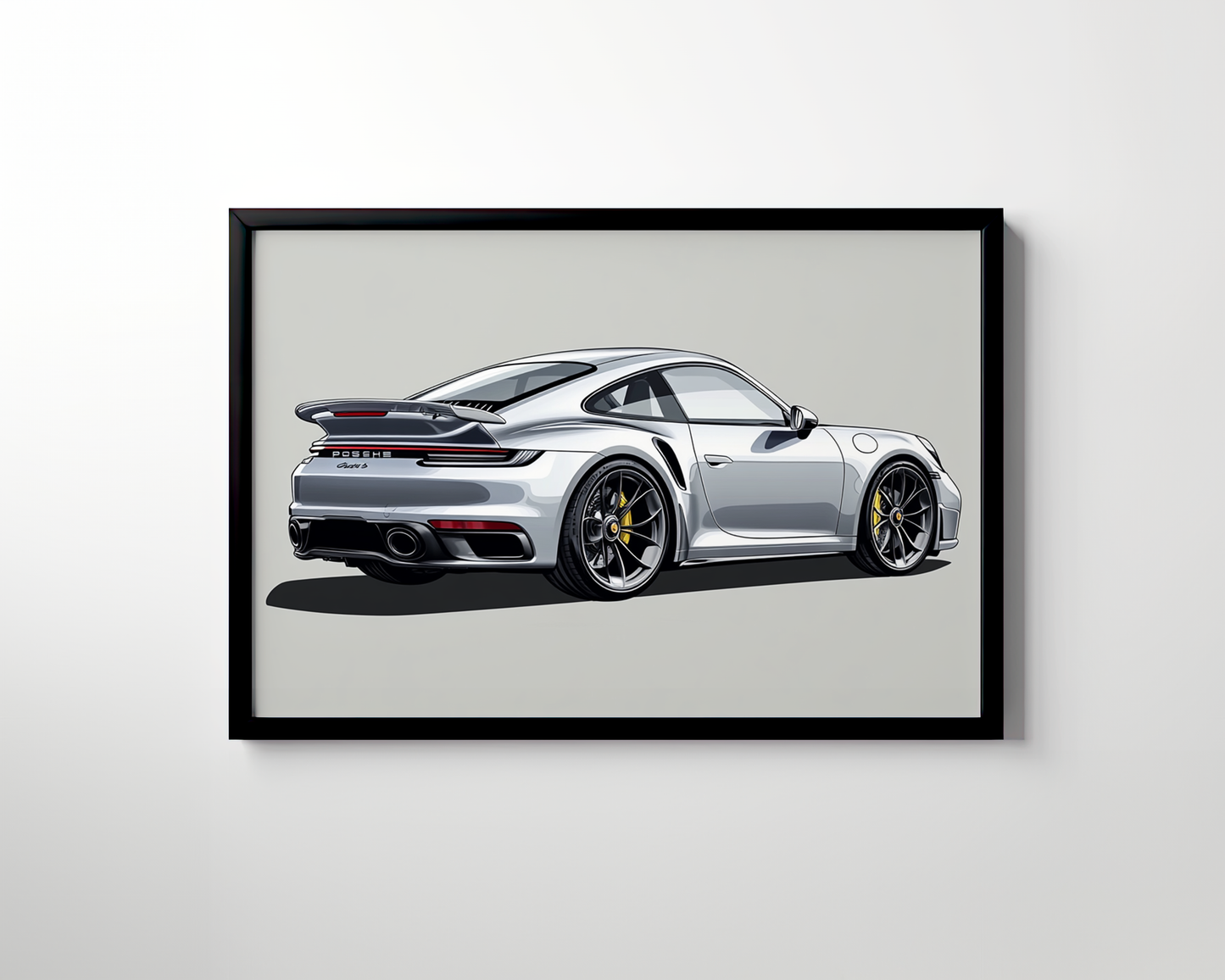 PORSCHE CAR WALL ART