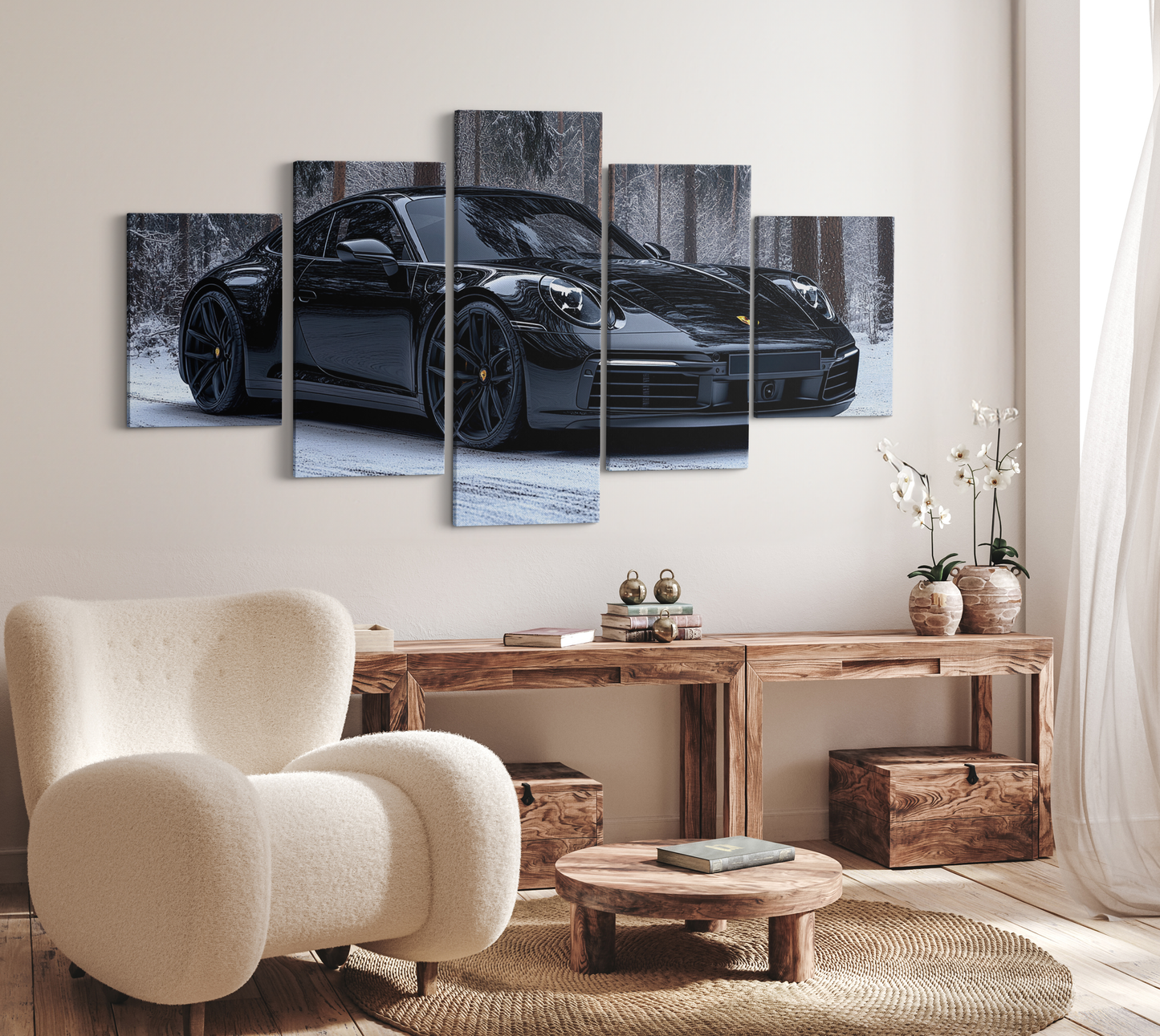 PORSCHE CAR WALL ART