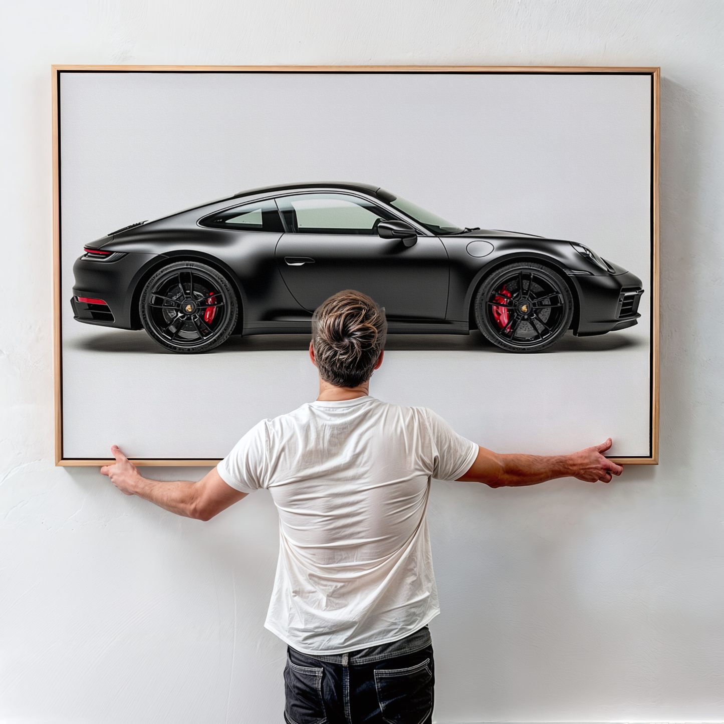 PORSCHE CAR WALL ART