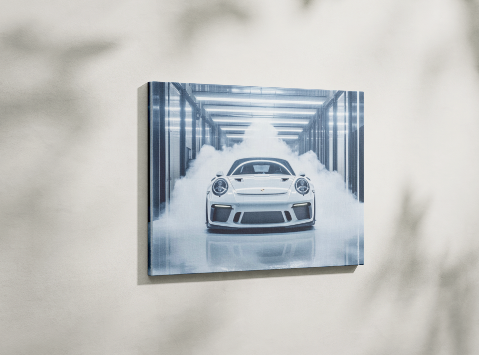 PORSCHE CAR WALL ART