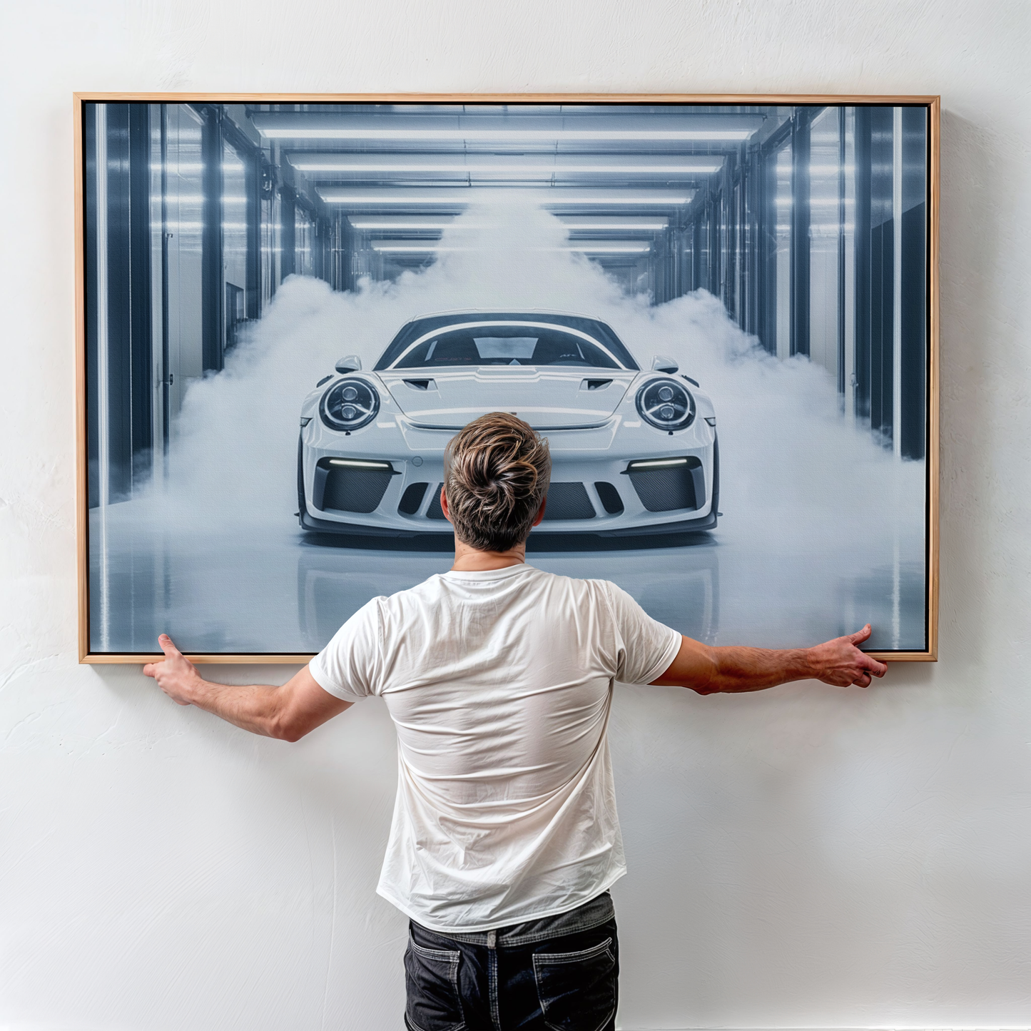 PORSCHE CAR WALL ART