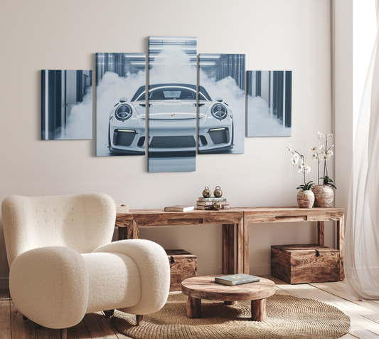 PORSCHE CAR WALL ART