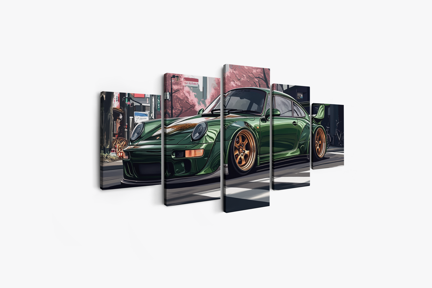 PORSCHE CAR WALL ART