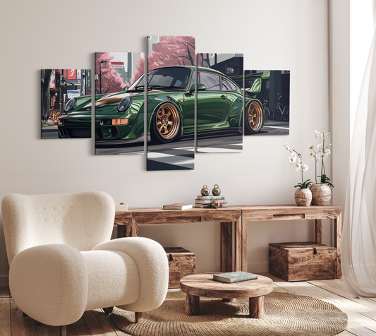 PORSCHE CAR WALL ART