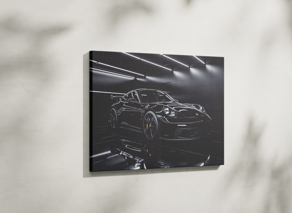 PORSCHE CAR WALL ART