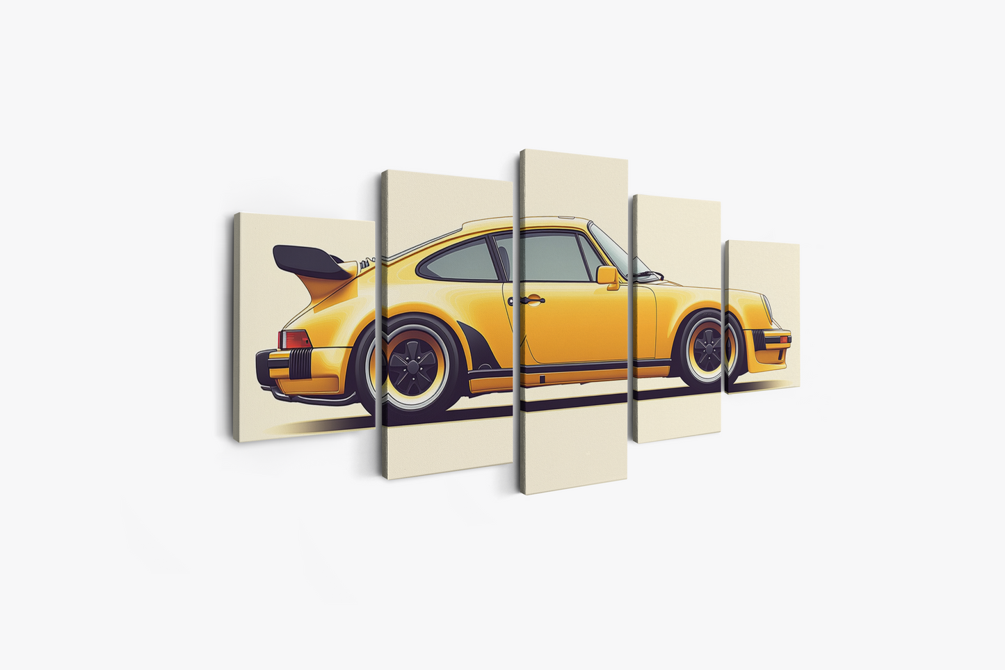 PORSCHE CAR WALL ART