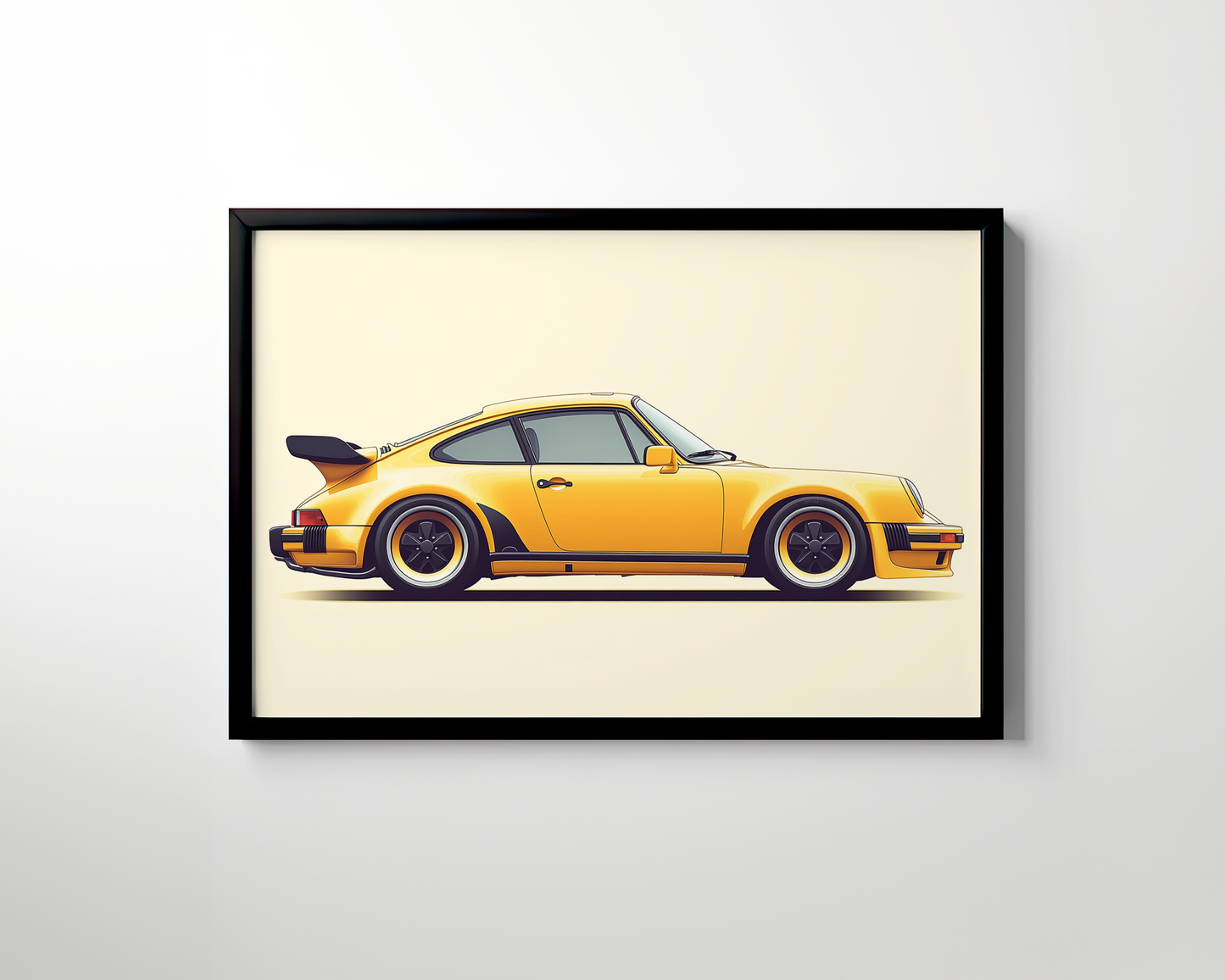 PORSCHE CAR WALL ART