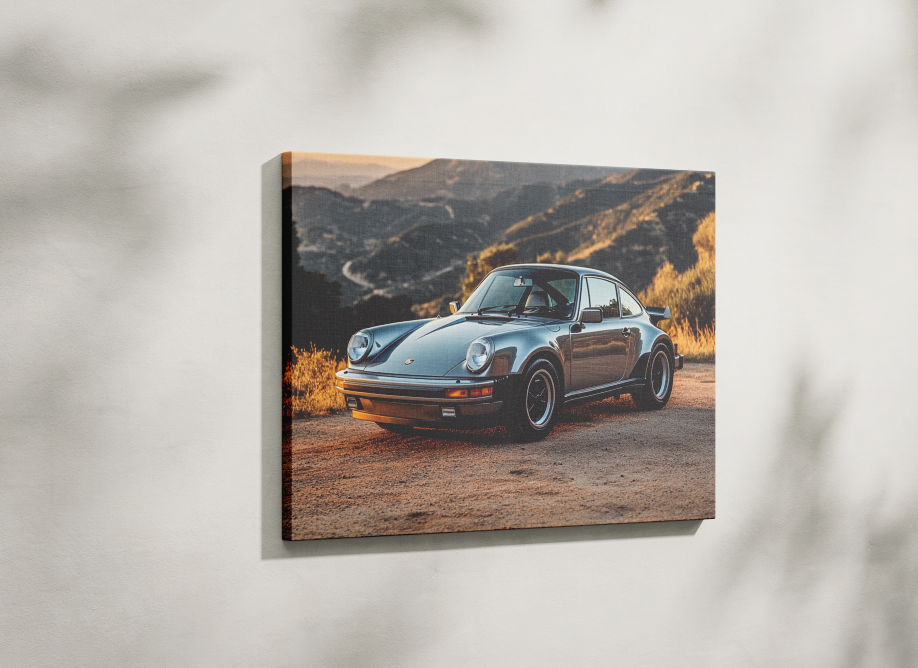 PORSCHE CAR WALL ART