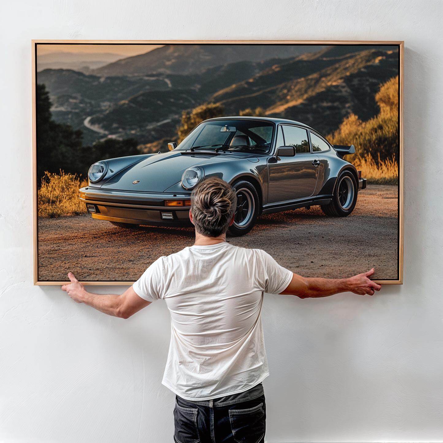 PORSCHE CAR WALL ART