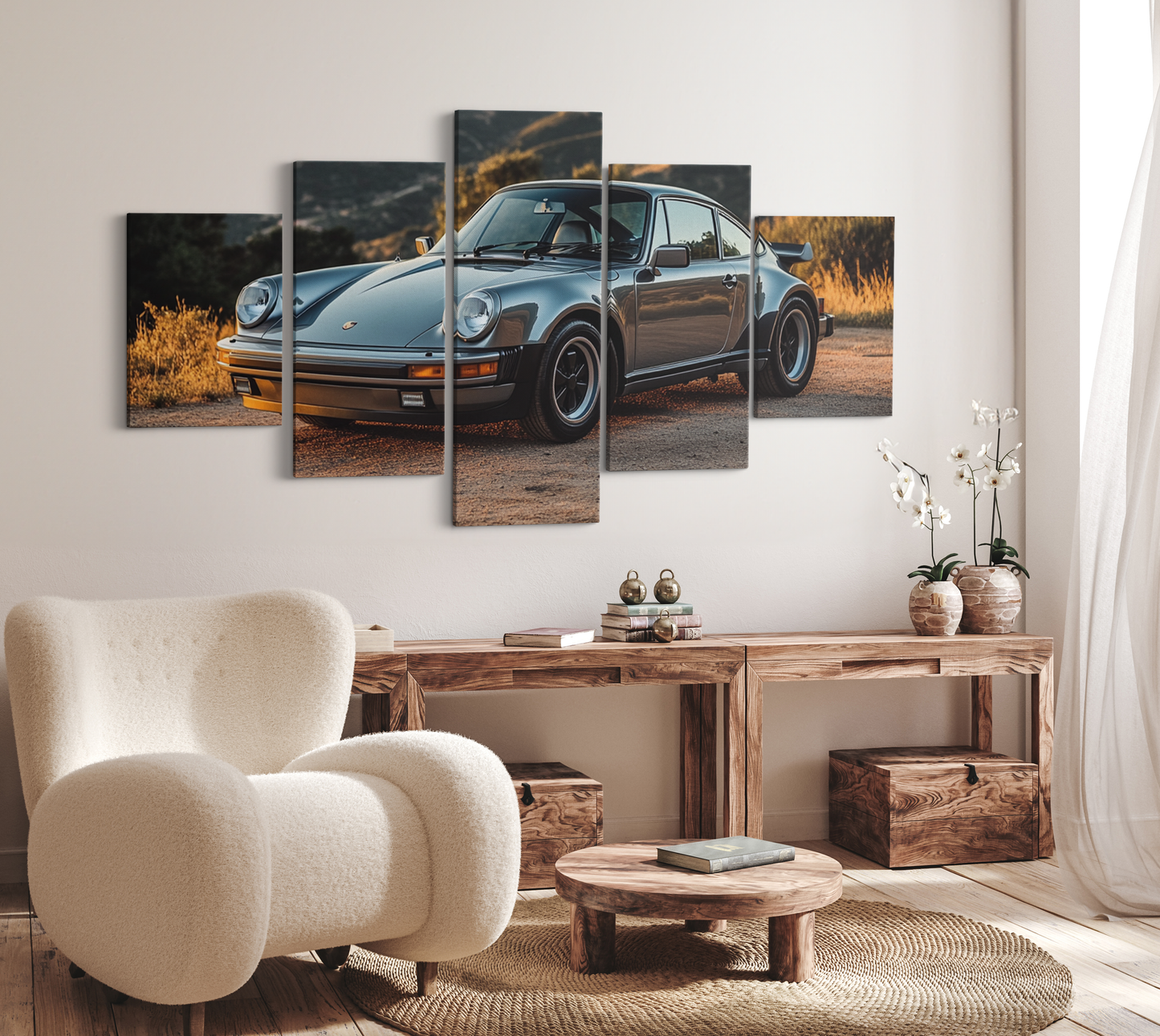 PORSCHE CAR WALL ART