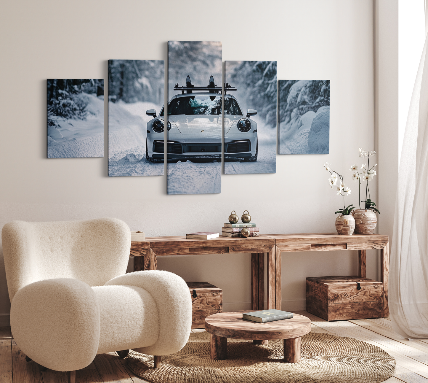 PORSCHE CAR WALL ART