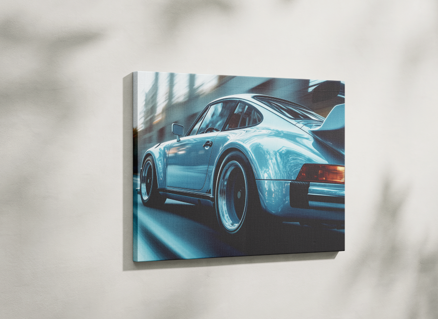 PORSCHE CAR WALL ART