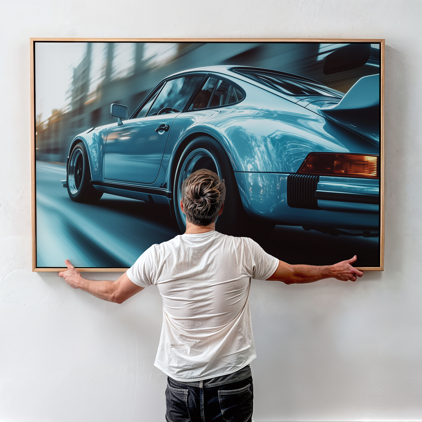 PORSCHE CAR WALL ART