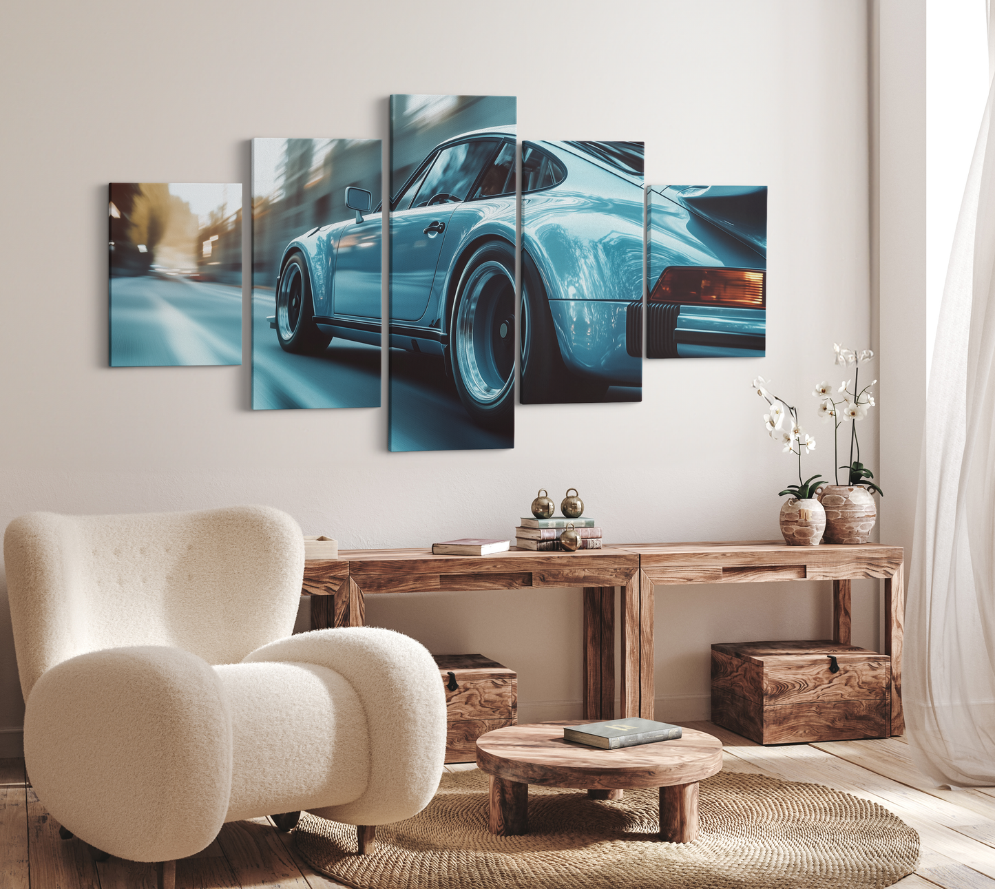 PORSCHE CAR WALL ART