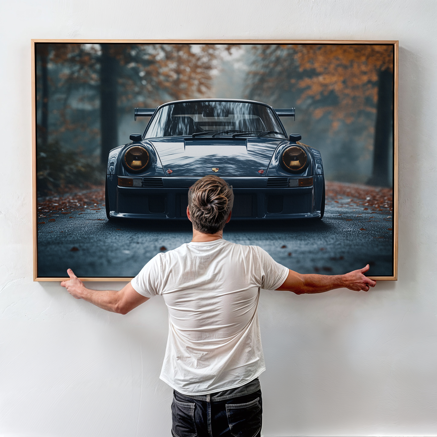 PORSCHE CAR WALL ART