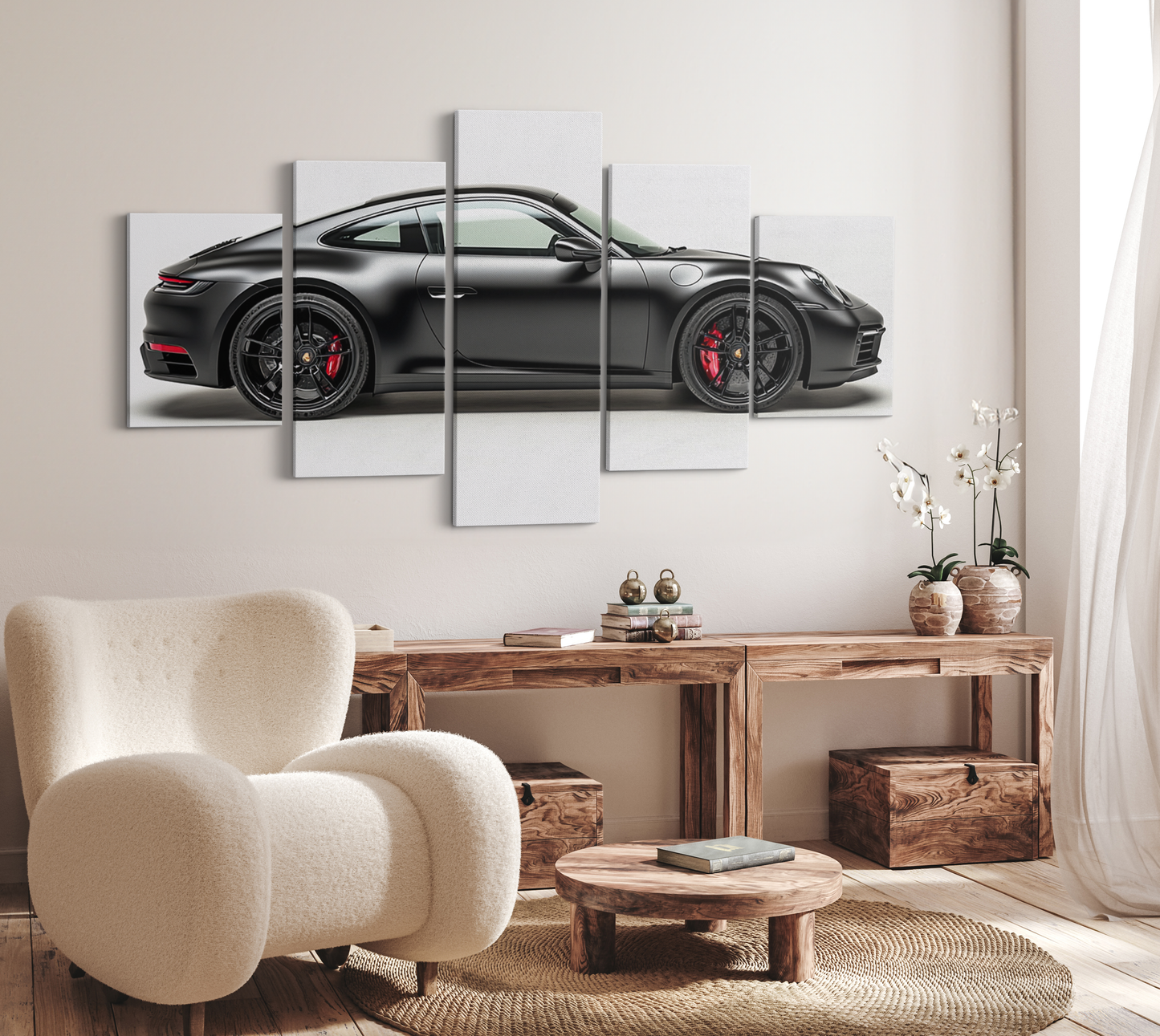 PORSCHE CAR WALL ART