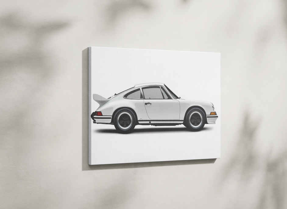 PORSCHE CAR WALL ART