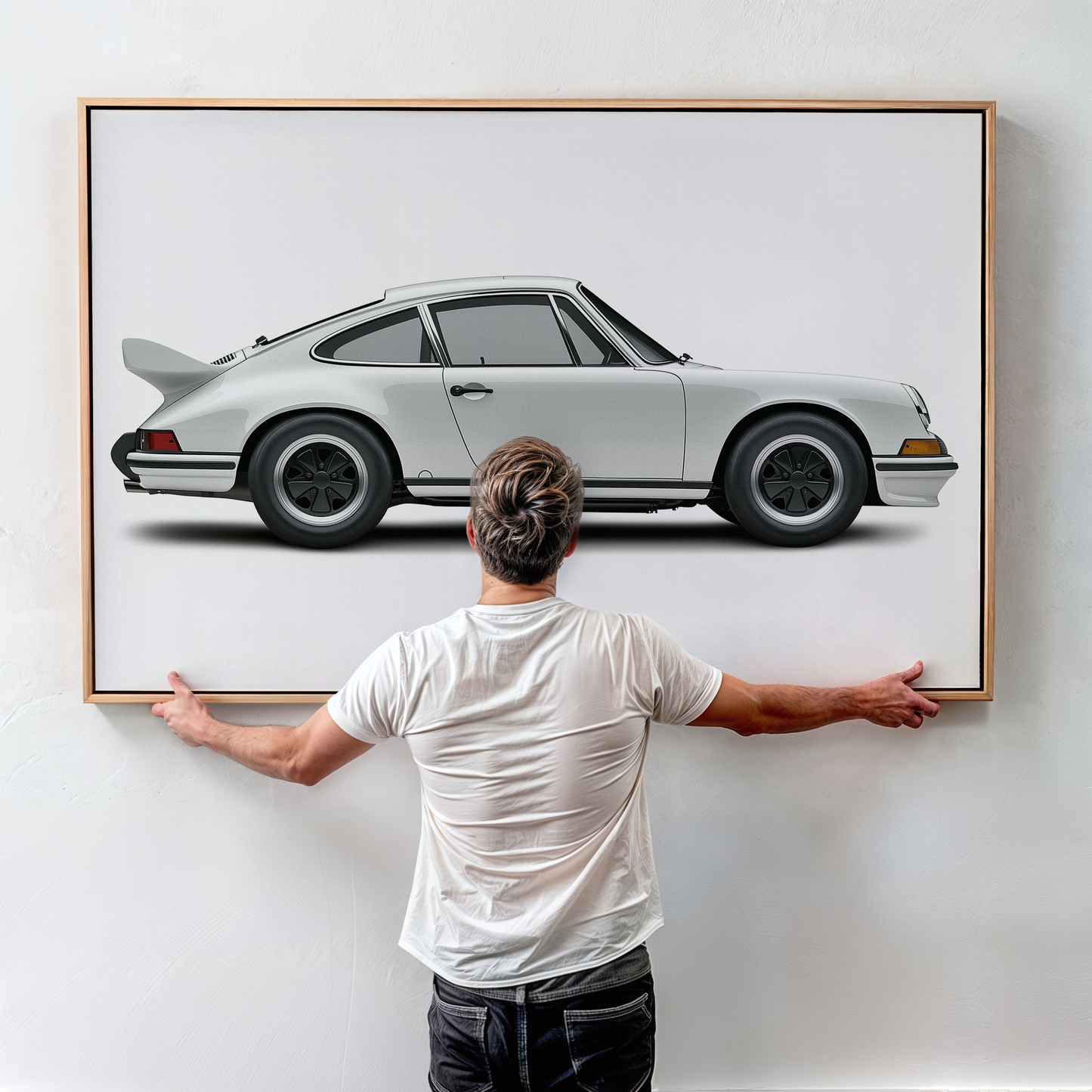 PORSCHE CAR WALL ART