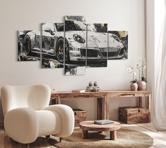 PORSCHE CAR WALL ART