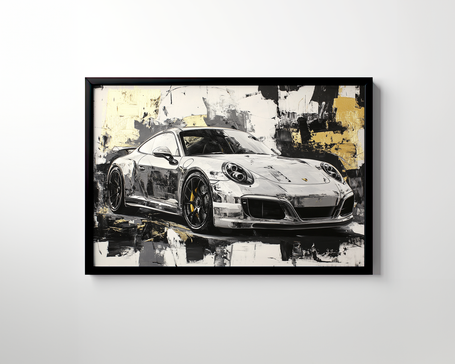 PORSCHE CAR WALL ART