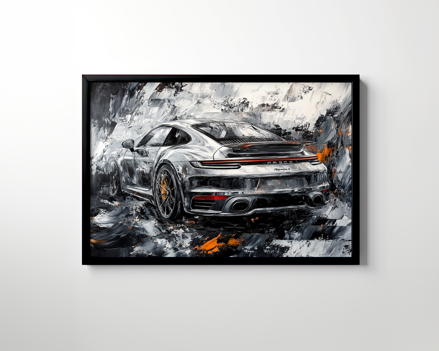 PORSCHE CAR WALL ART