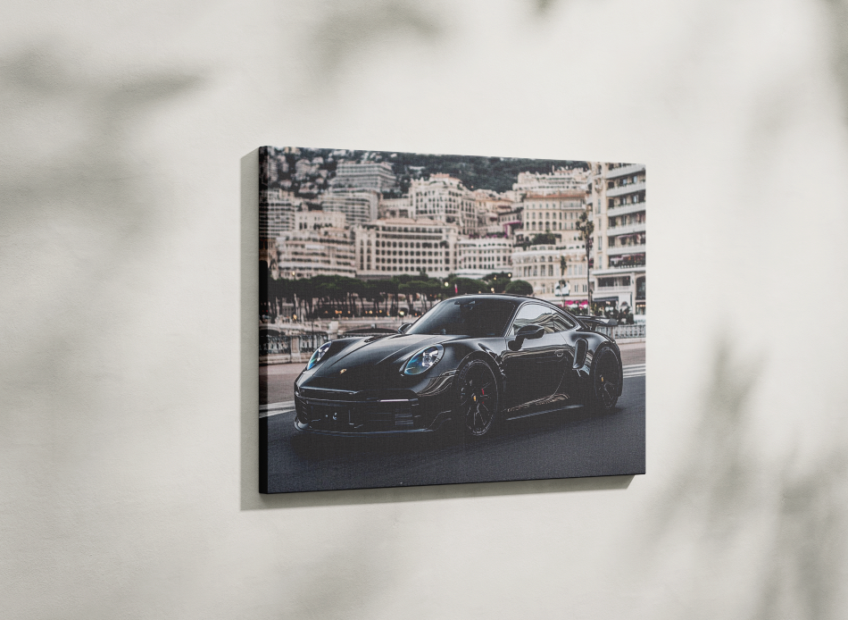 PORSCHE CAR WALL ART