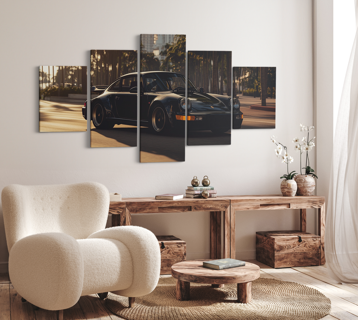 PORSCHE CAR WALL ART