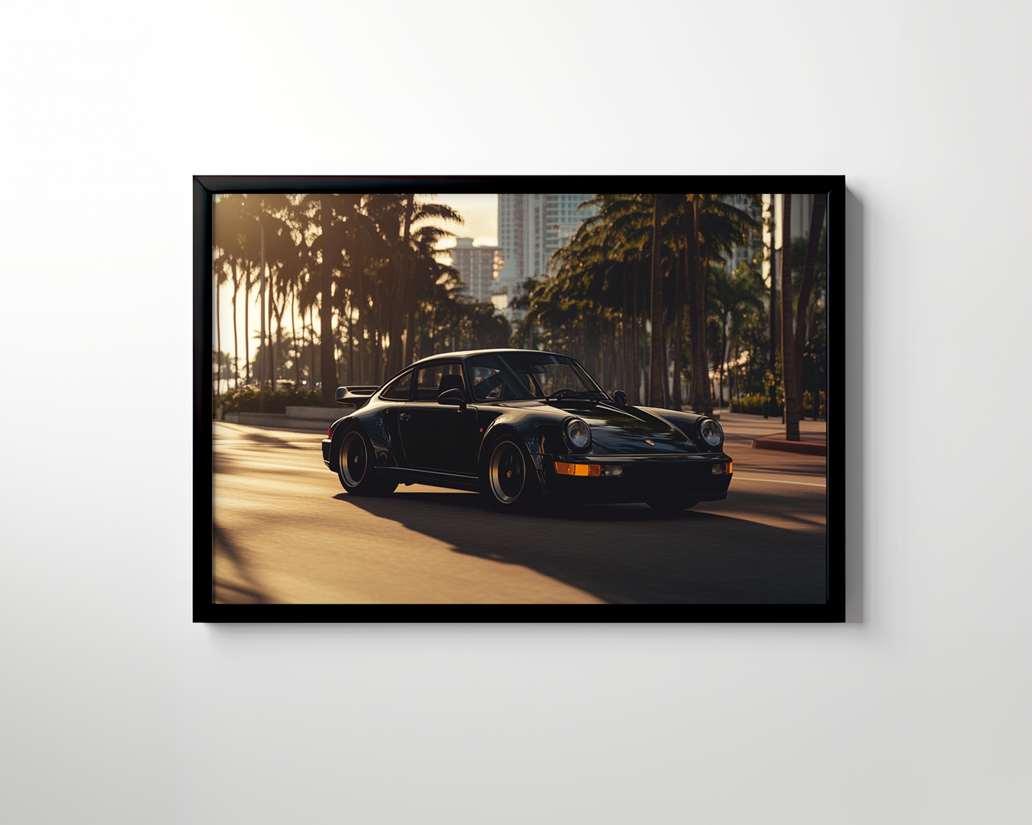 PORSCHE CAR WALL ART