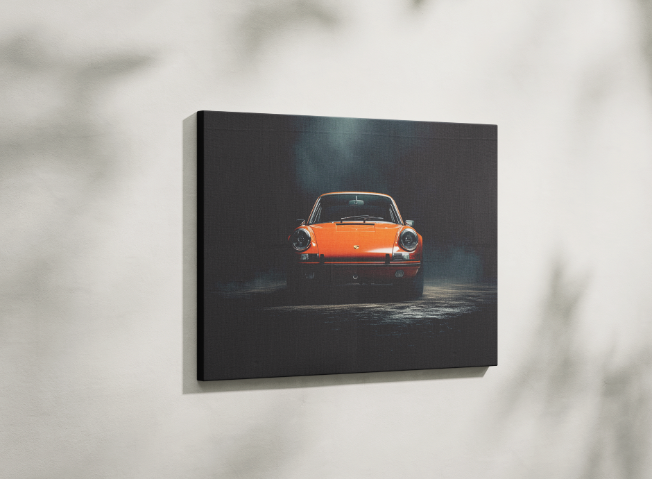 PORSCHE CAR WALL ART