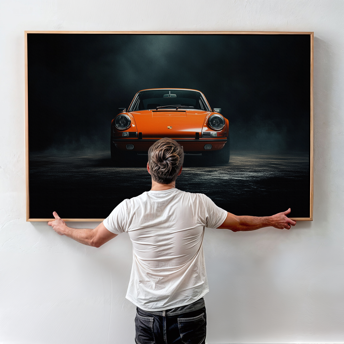 PORSCHE CAR WALL ART