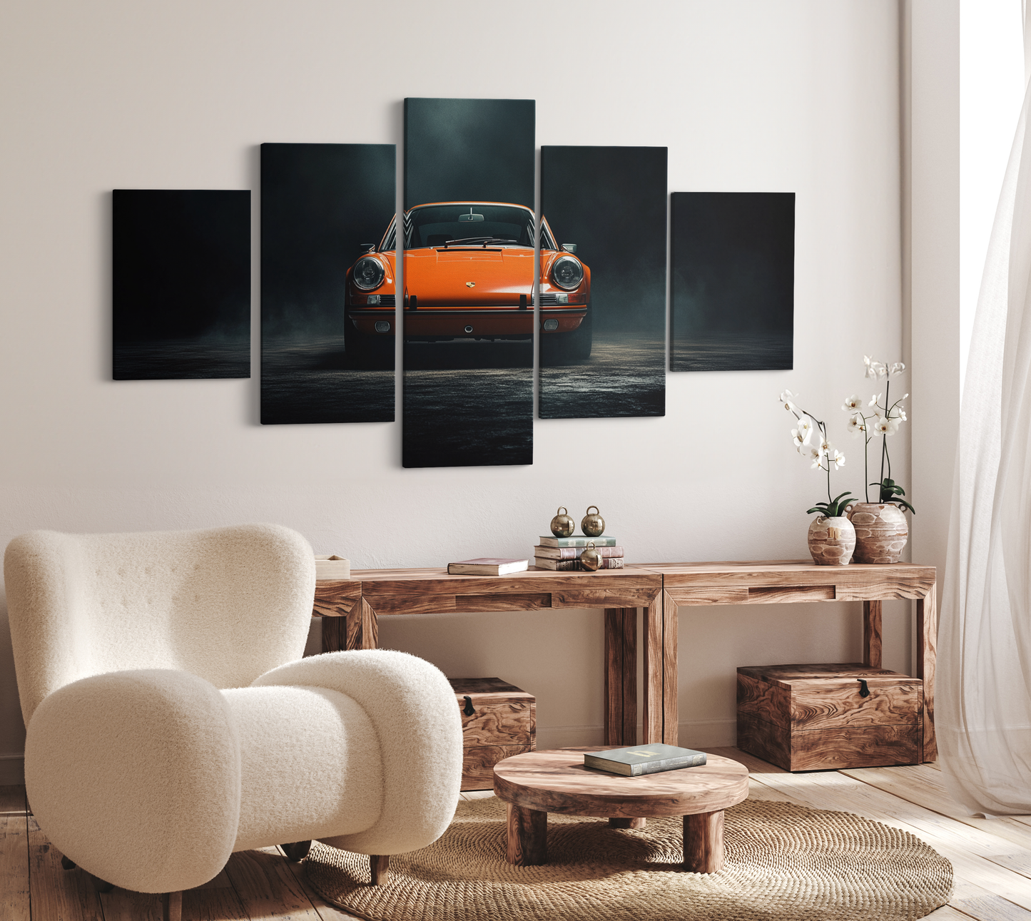 PORSCHE CAR WALL ART