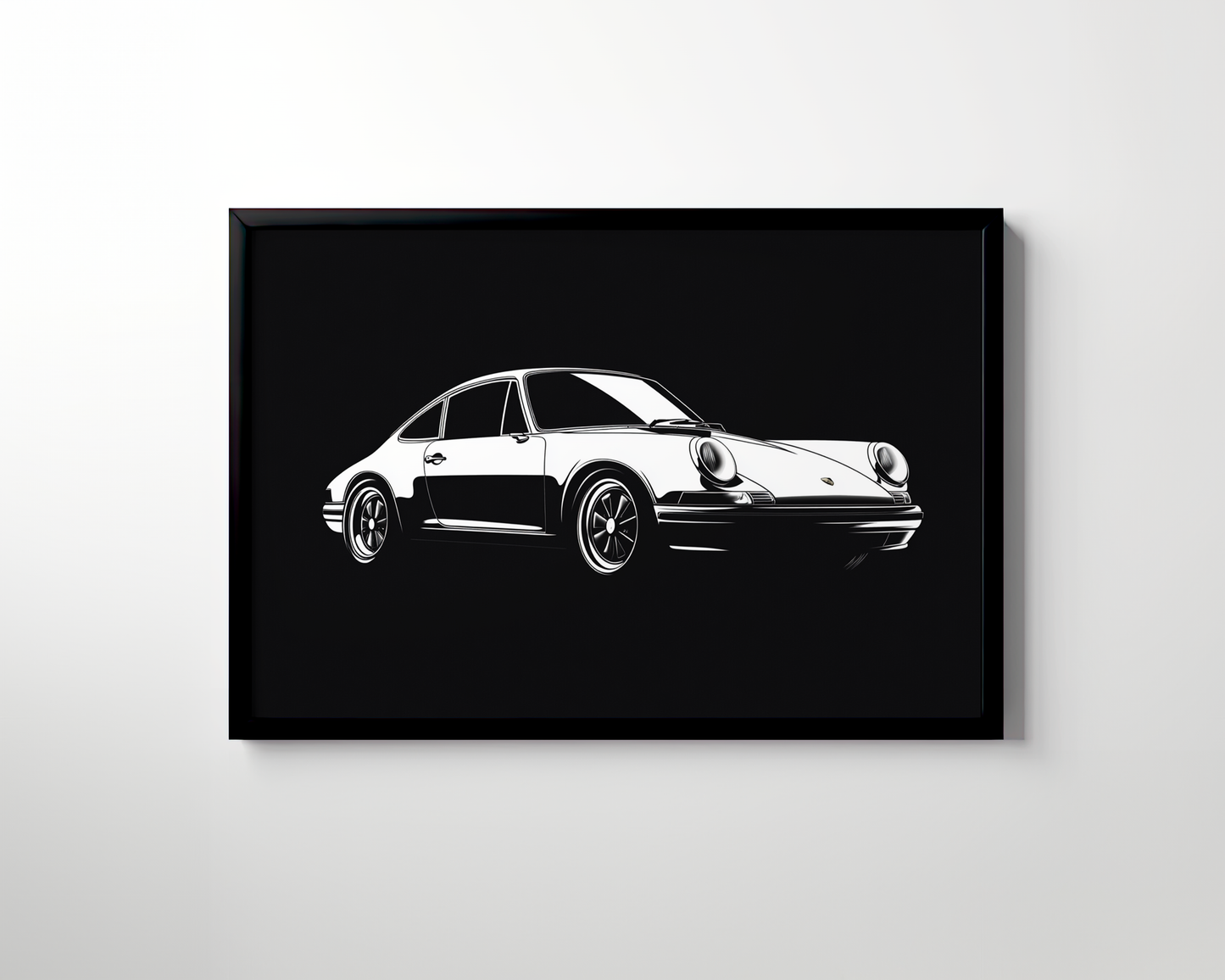 PORSCHE CAR WALL ART