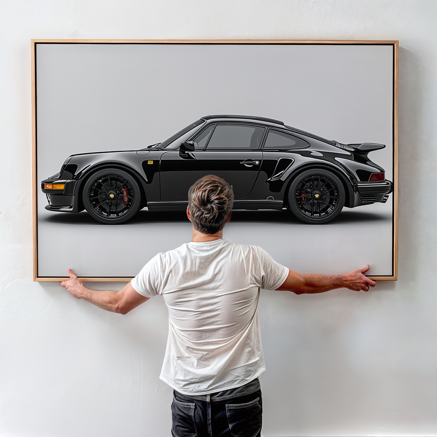 PORSCHE CAR WALL ART