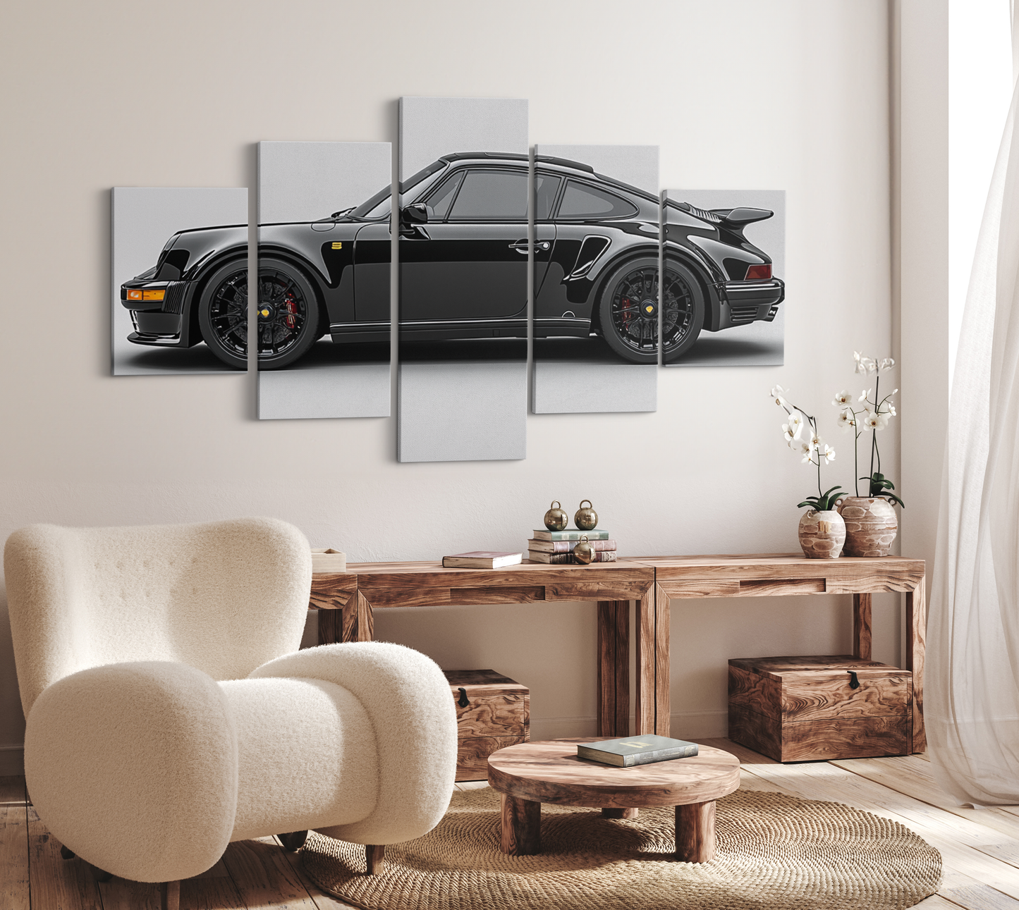 PORSCHE CAR WALL ART